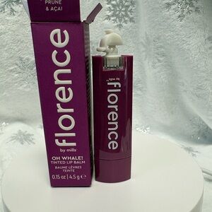 Florence by Mills OH WHALE! Tinted Lip Balm in Prune Açaí .15oz